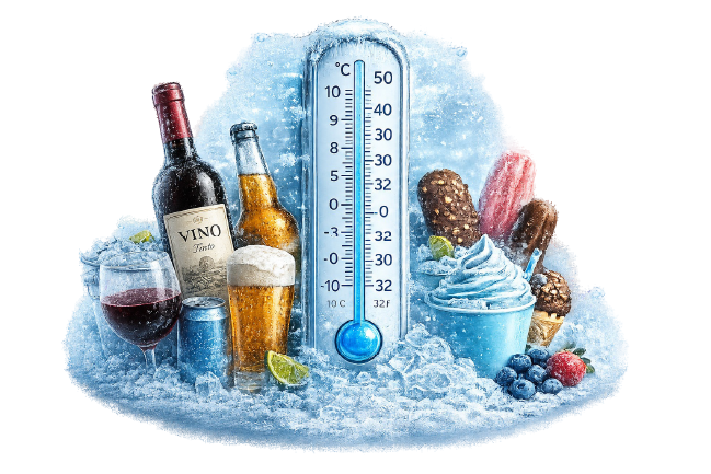 Termómetro de temperatura fría Frost Coolers